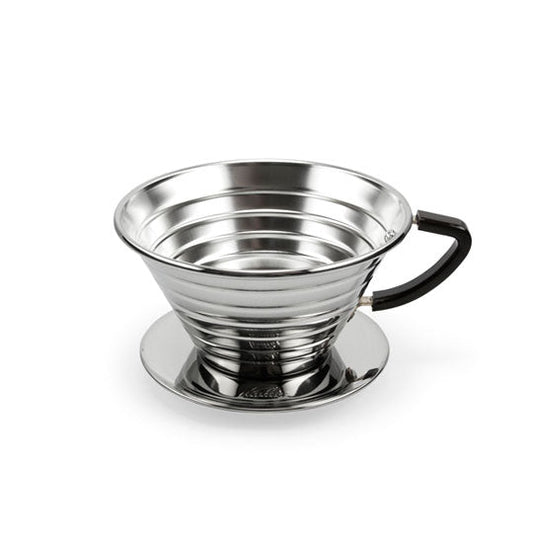 Kalita Wave Stainless Steel Dripper 185 - QED Coffee