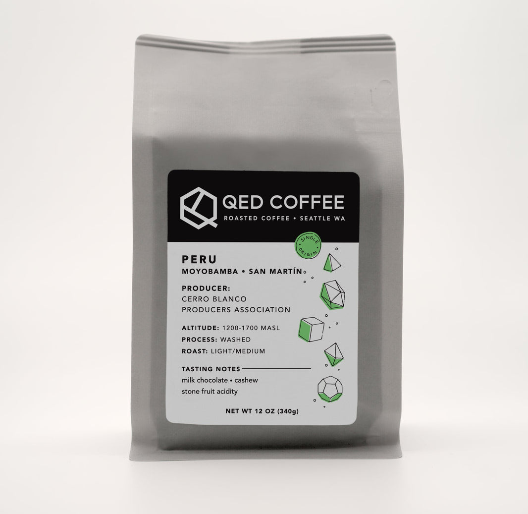 Peru Cerro Blanco Coffee - QED Coffee