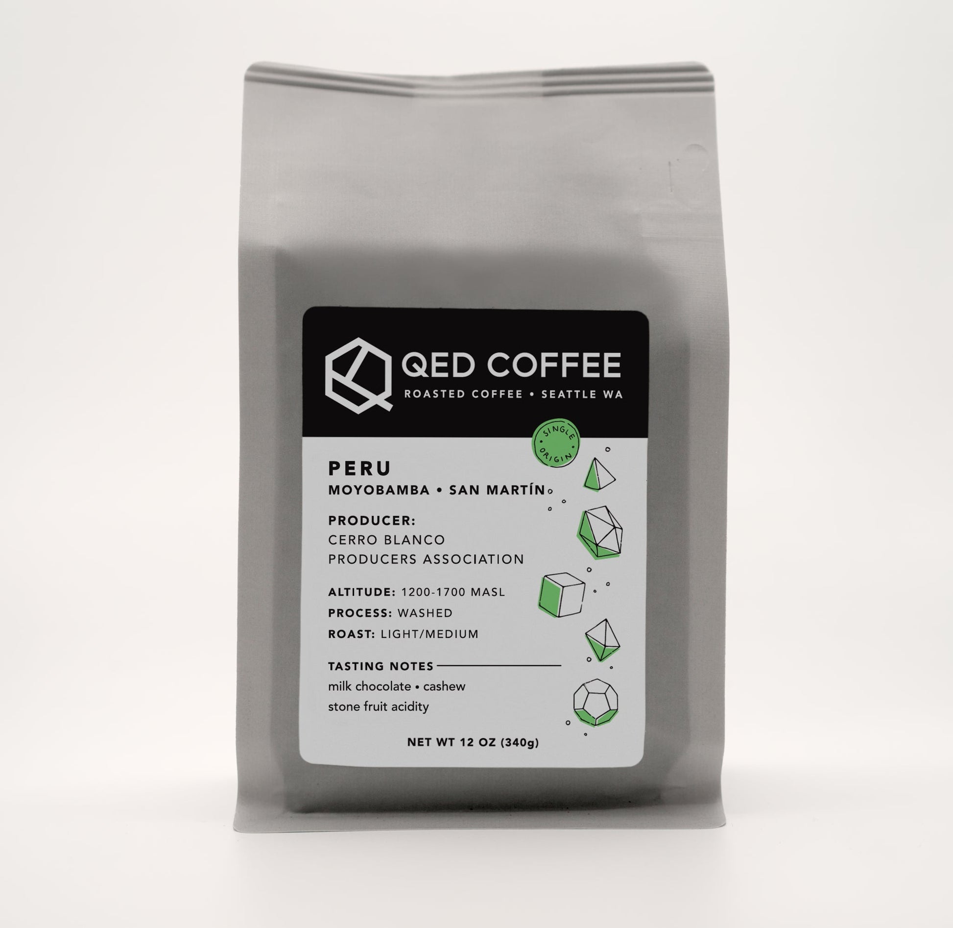 Peru Cerro Blanco Coffee - QED Coffee
