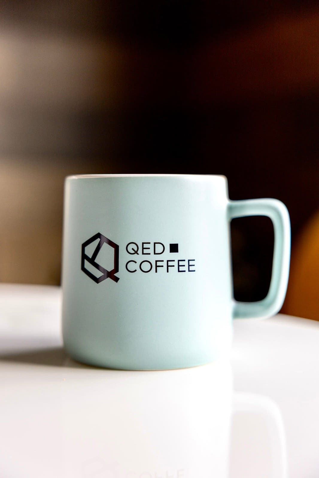 QED Coffee Oslo Stoneware Mug — 12 oz Teal - QED Coffee